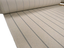 NATURAL with GREY Twin Stripe