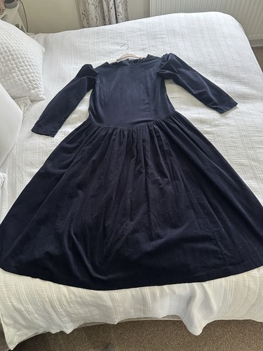 Vintage 80s laura ashley - 80s, navy