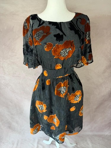 Laura ashley velvet - laura, burnout
